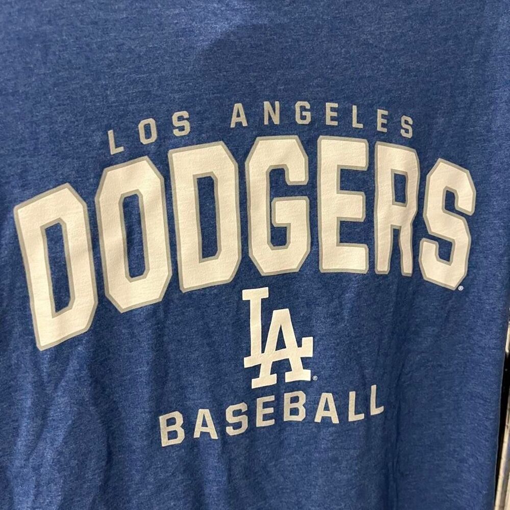 New-era Men's Blue and Navy T-shirt